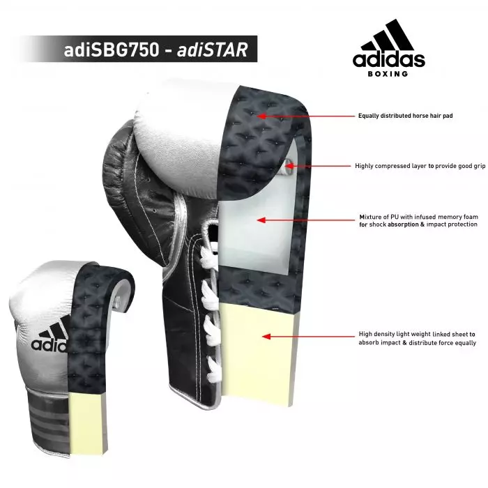 Adidas Adistar 3.0 Pro Boxing Gloves