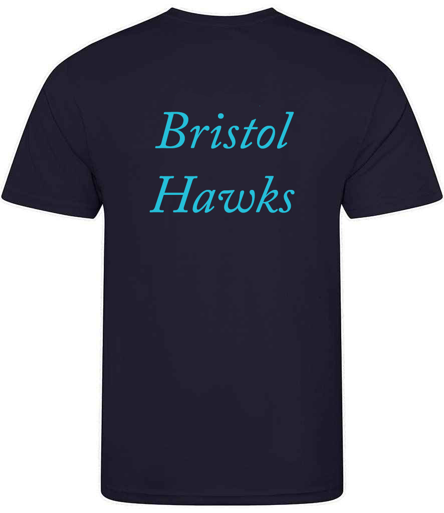 Bristol Hawks Kids T-Shirt - Navy