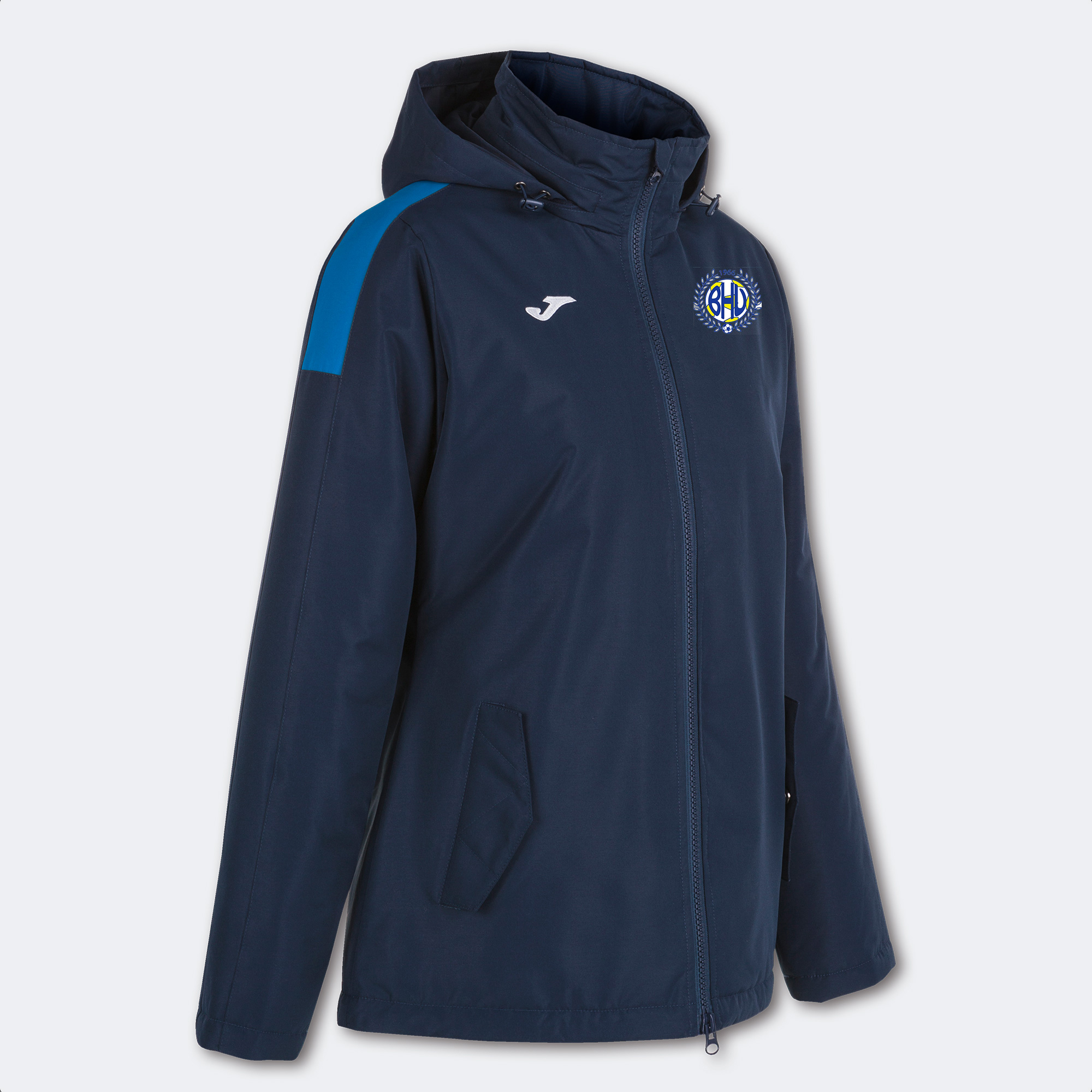 Bromley Heath Joma Ladies Trivor 3/4 Length Anorak - Navy/Royal