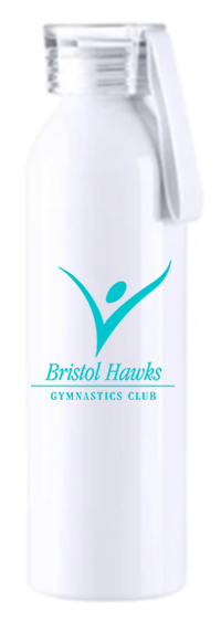 Bristol Hawks Water Bottle - Turq Logo