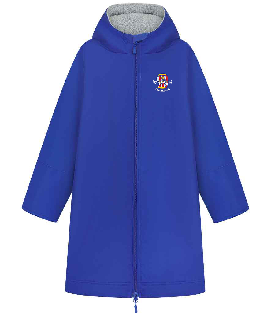 Westbury Harriers All Weather Robe Print Logo - Royal Blue