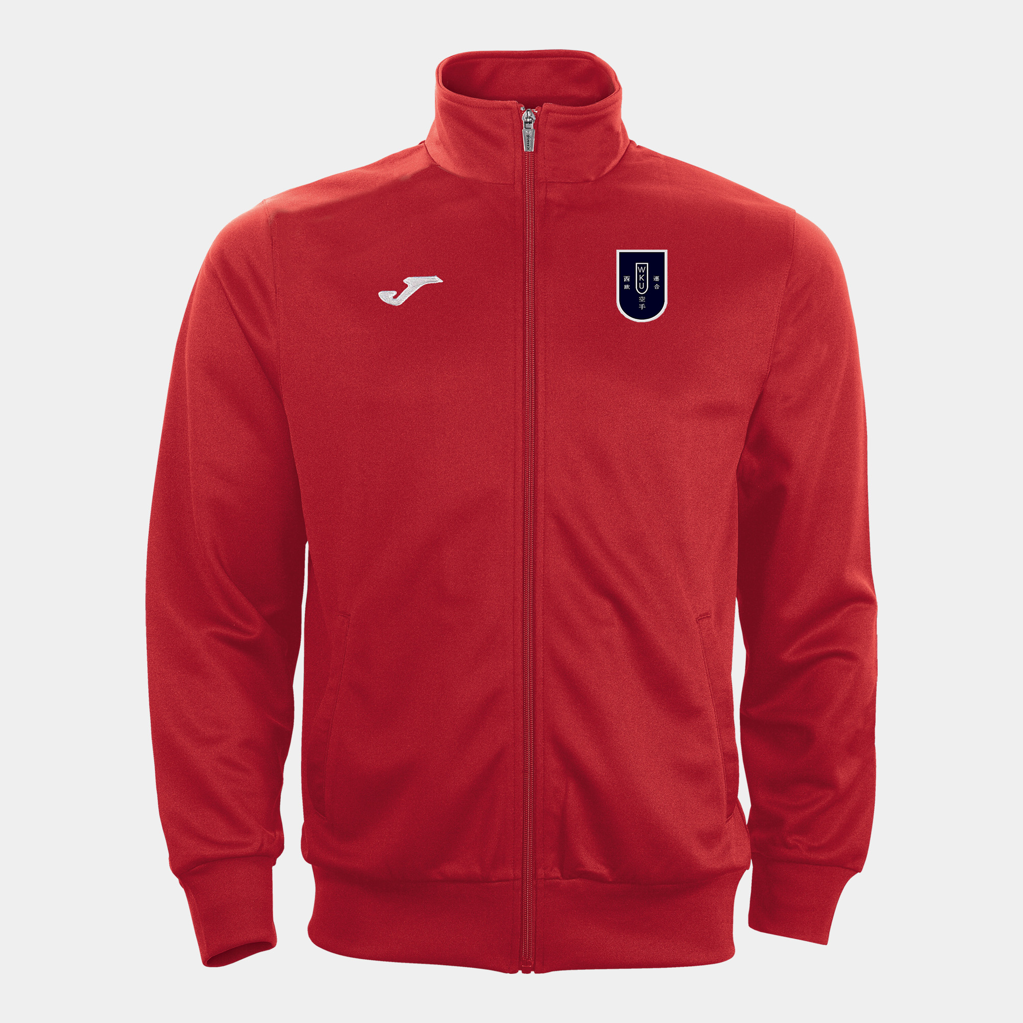 *WKU Joma Gala Full Zip Top - Red/White