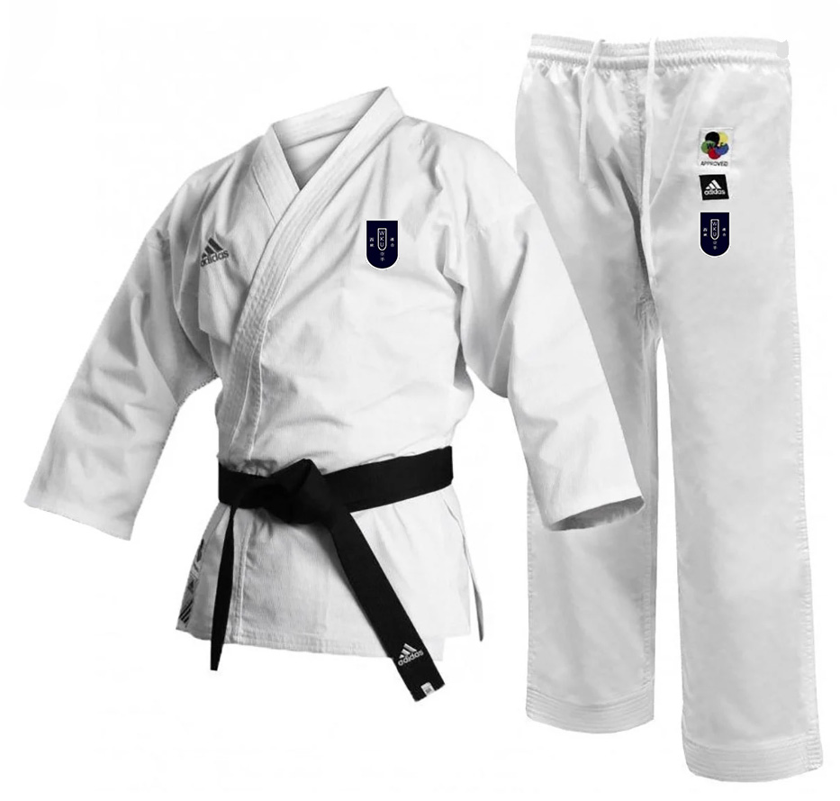 WKU ADIDAS WKF CLUB KARATE UNIFORM - 8OZ