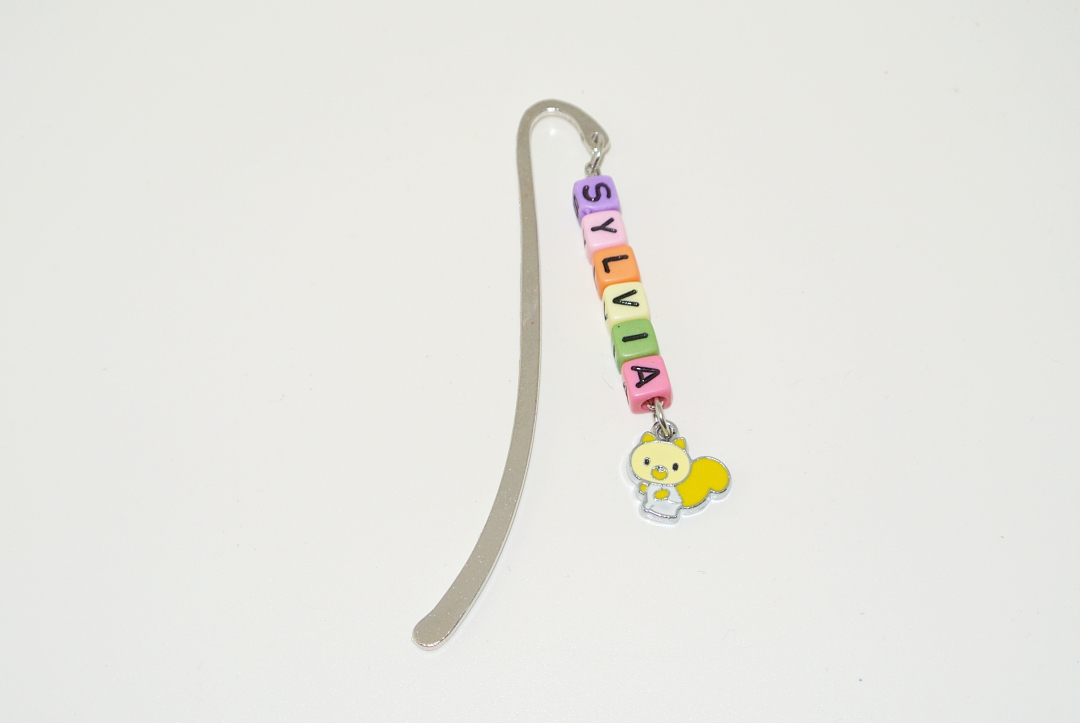 Customized Beads Metal Bookmarks