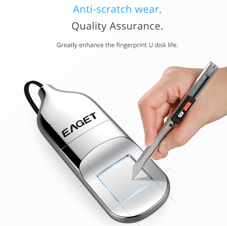 Eaget Biometric Thumbdrive