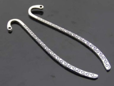 Customized Beads Metal Bookmarks