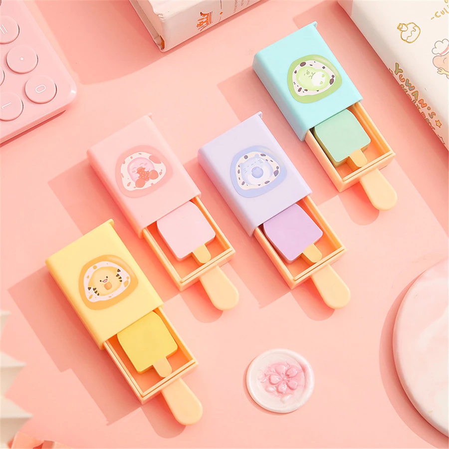 Cartoon Magic Ice Cream Eraser