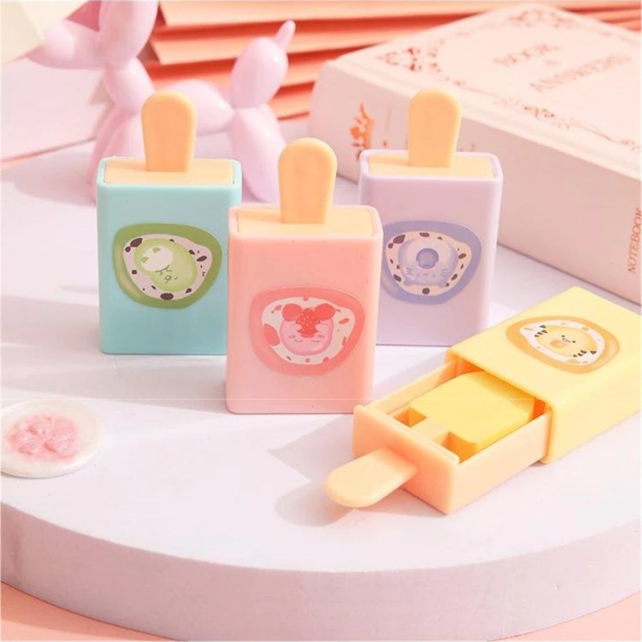 Cartoon Magic Ice Cream Eraser