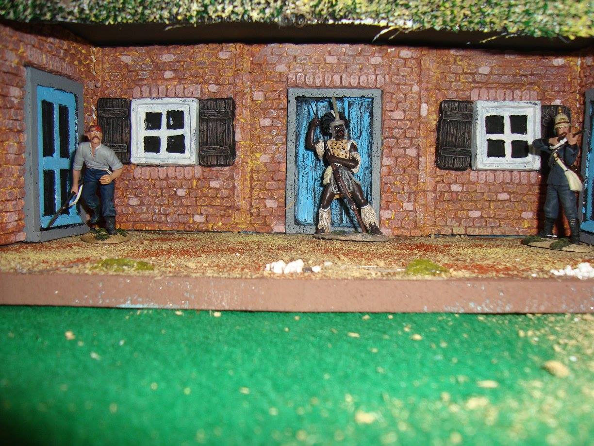 Rorke's Drift, drift Hospital. For Dioramas and military modelling