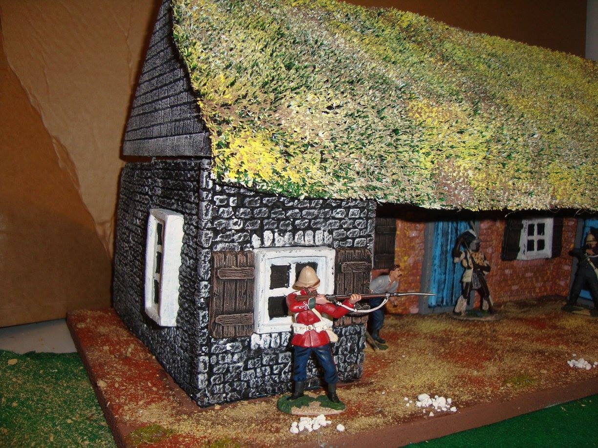 Rorke's Drift, drift Hospital. For Dioramas and military modelling