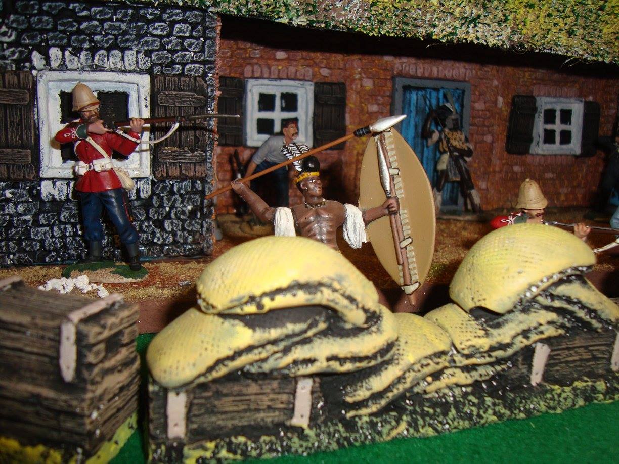 Rorke's Drift, drift Hospital. For Dioramas and military modelling