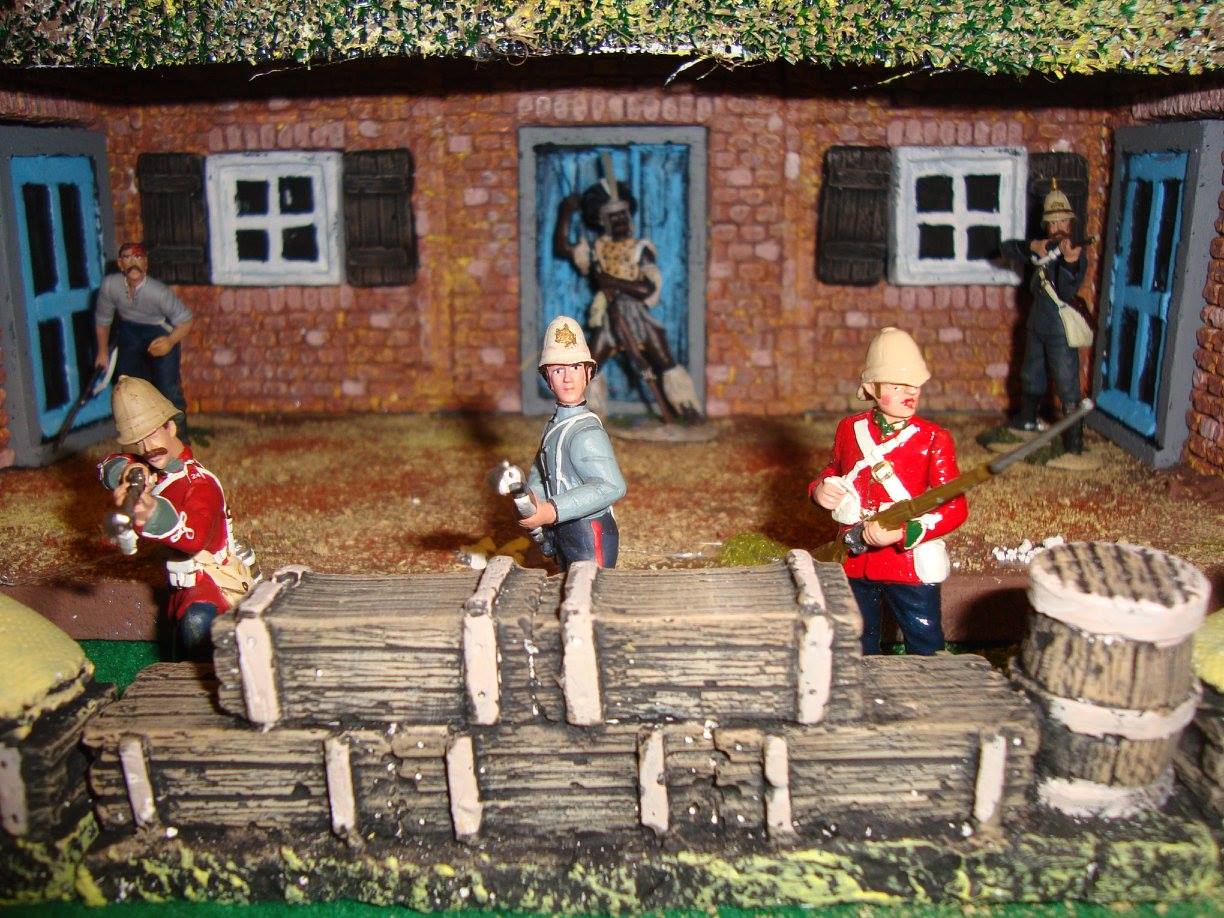 Rorke's Drift, drift Hospital. For Dioramas and military modelling
