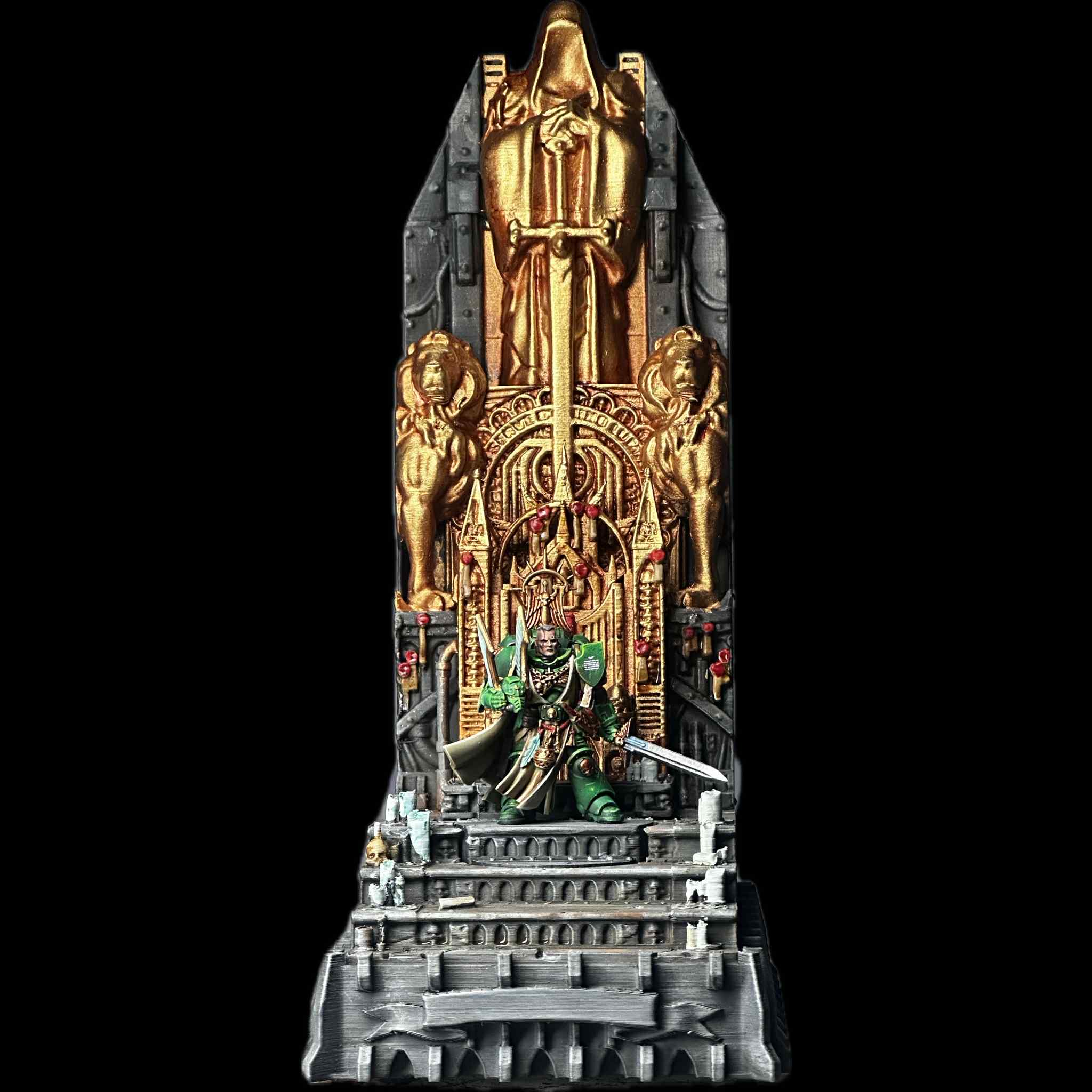 Imperial Display Hero Plinth with 40mm base