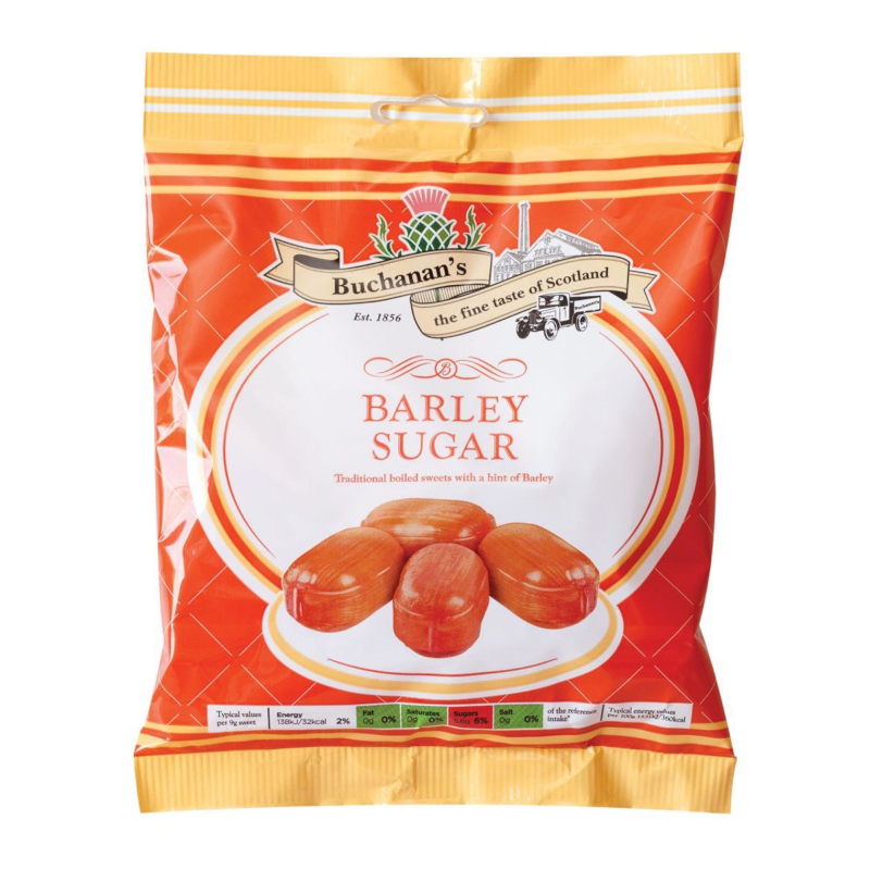 Buchanans Barley Sugar 180g Bag Buchanan's Scottish Sweets