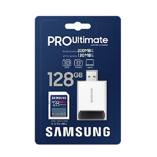 Samsung 128GB PRO Ultimate SDXC