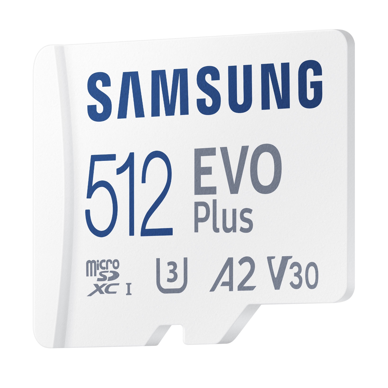 Samsung 512GB EVO Plus Micro SDXC with SD Adapter