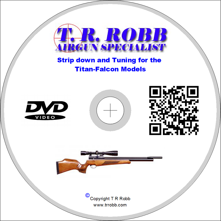 Titan Falcon Airgun Tuning & Dismantle Video DVD by T.R.Robb