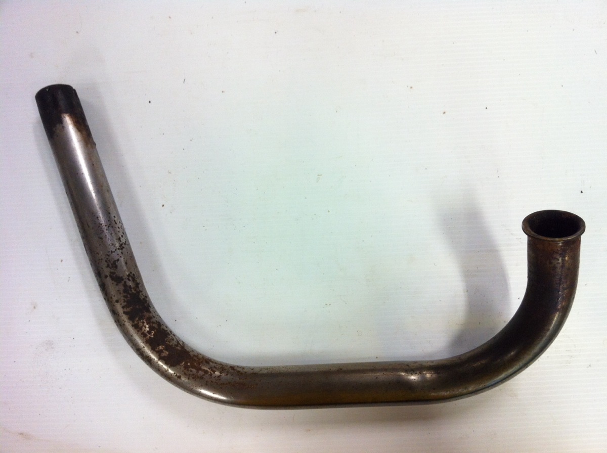 1980 83 Kawasaki KZ440A KZ440D LTD Left Exhaust Head Pipe 1980 83 Kawasaki KZ440A KZ440D LTD Left Exhaust Head Pipe