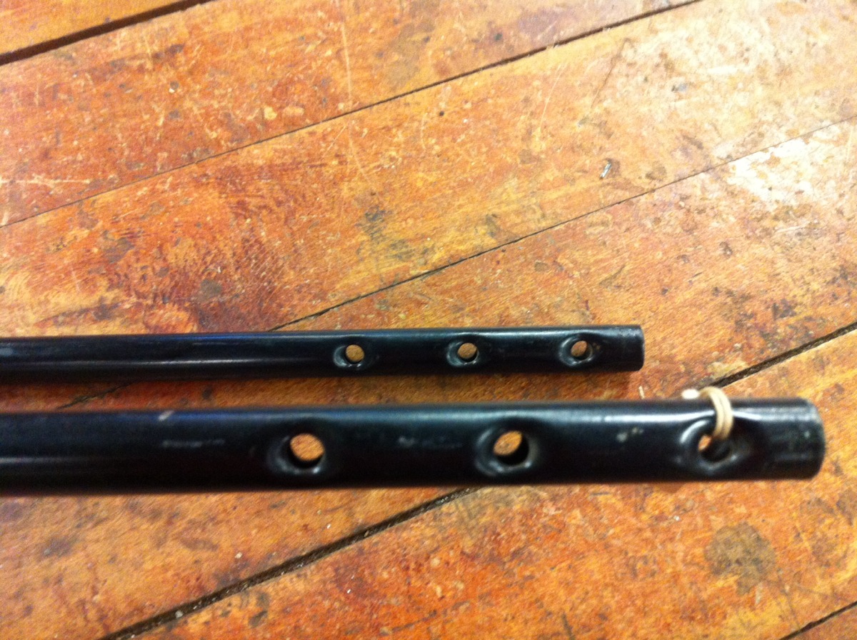 Sissy Bar for 20in Wheeled Bicycle Black NOS