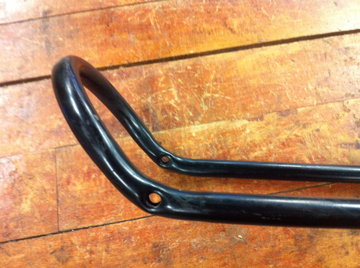 Sissy Bar for 20in Wheeled Bicycle Black NOS