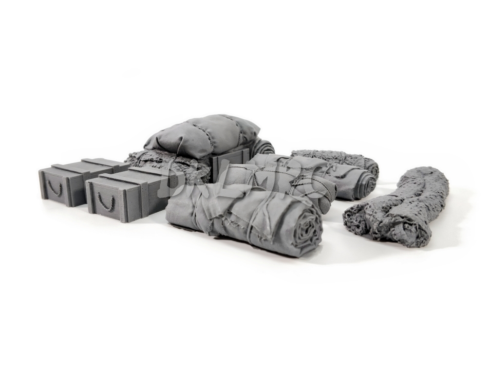 1/35 Universal Tents & Tarps Set #15 - Value Gear Details - 12 Pieces