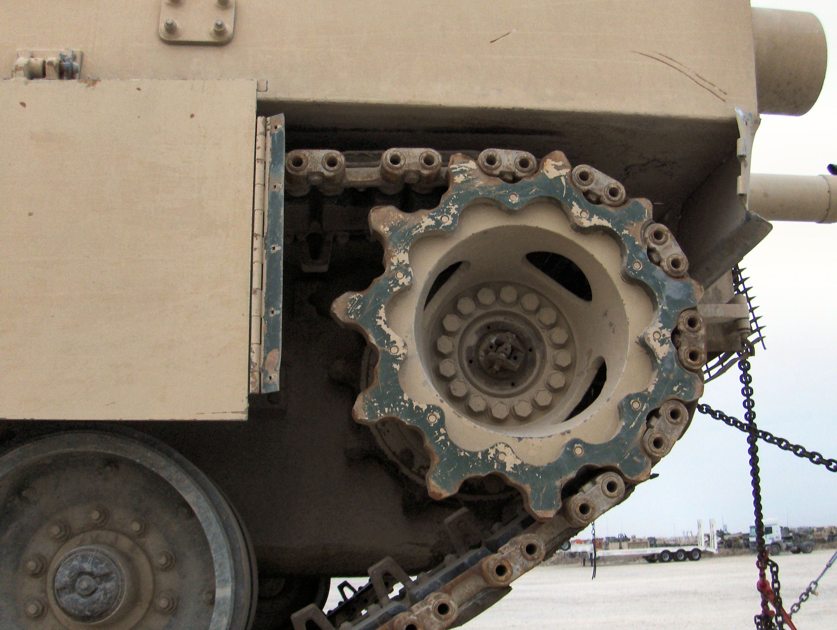 1/16 New Metal Sprocket set for Abrams M1A2