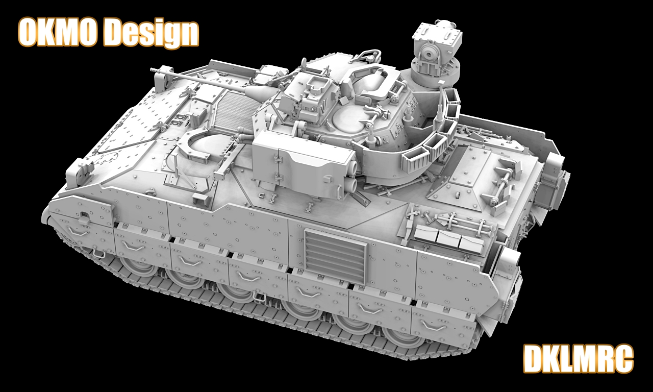 [OKMO] 1/16 ARTR 3D Print US M2A3 Bradley model kit