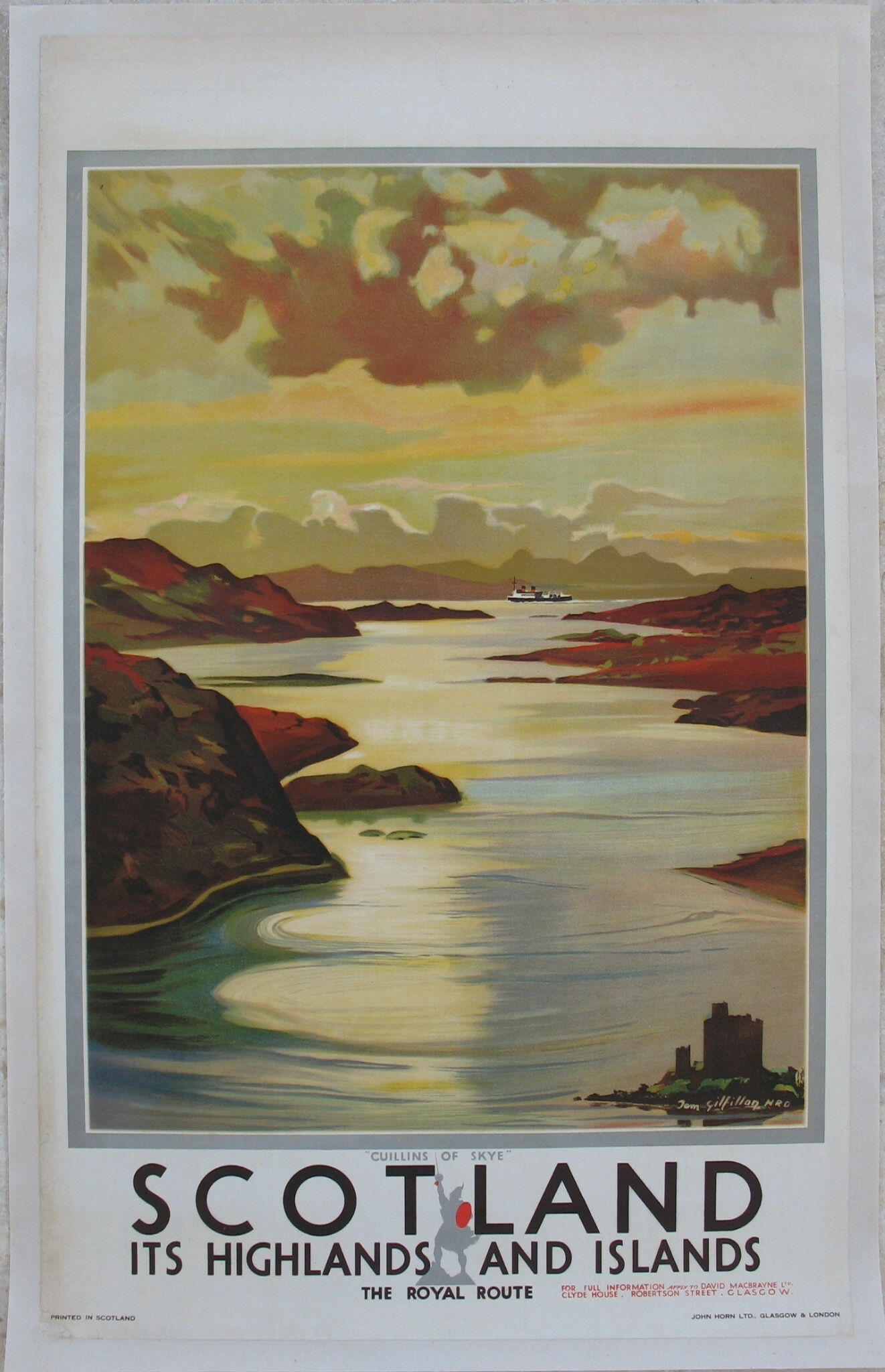 Cuillins of Skye - Gilfillan