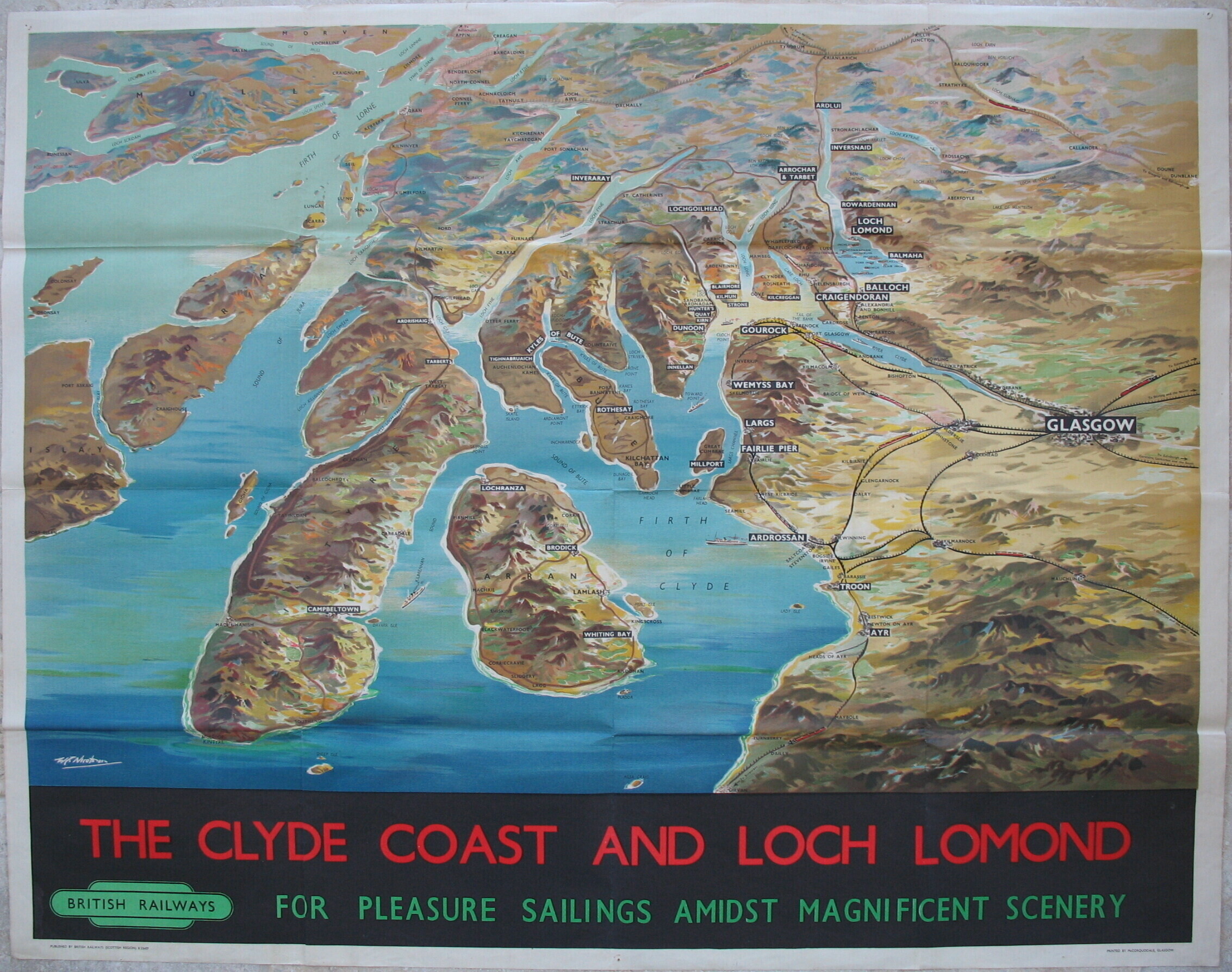 Clyde Coast Loch Lomond - Nicolson