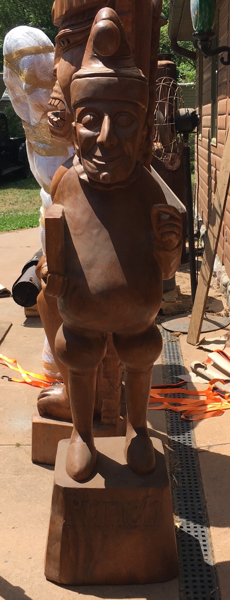 Punch Cigar Statue / Wooden Statues / Punch Statues / Wooden Punch