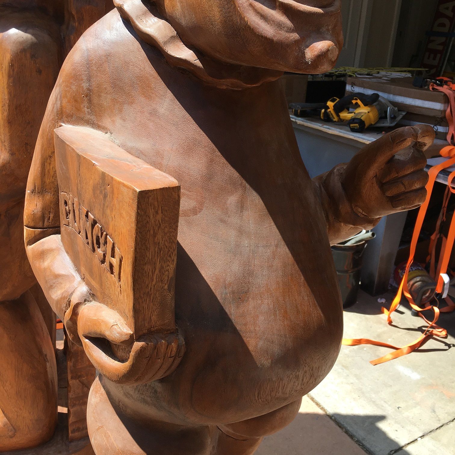 Punch Cigar Statue / Wooden Statues / Punch Statues / Wooden Punch