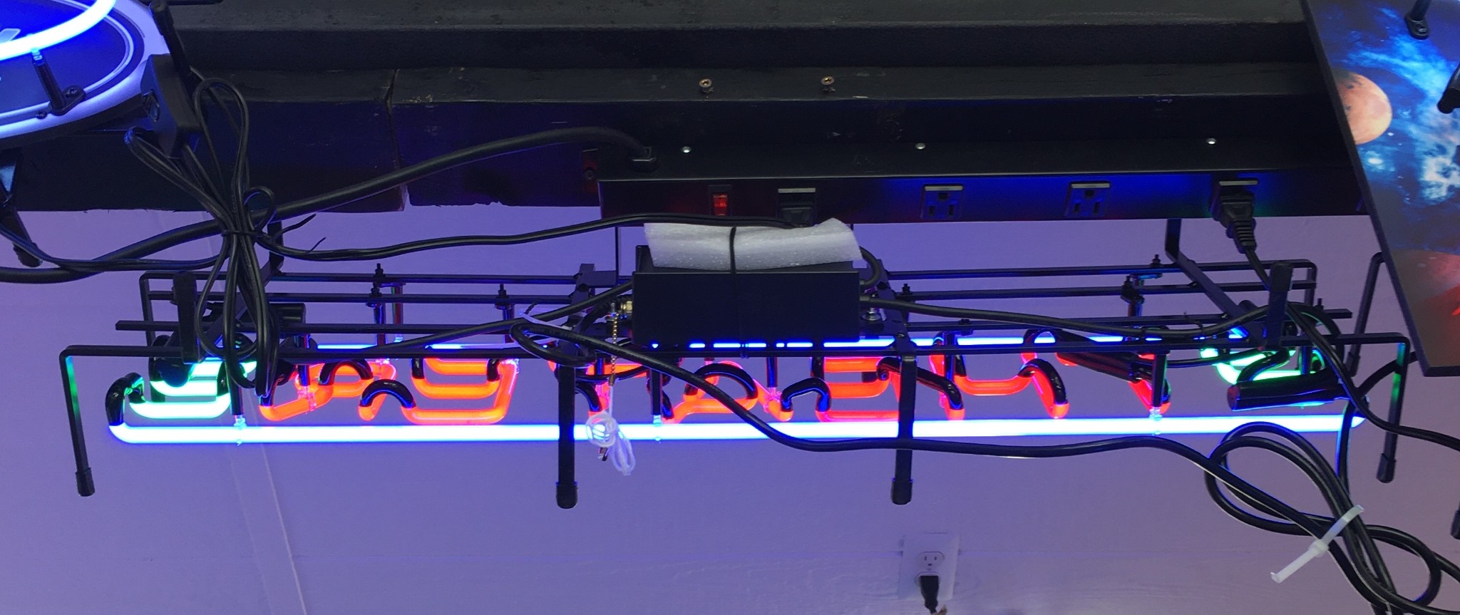 Neon Signs / Neon Sign / Theater Sign / Theater Neon Sign / Movie Room Decor / Movie Room Signs