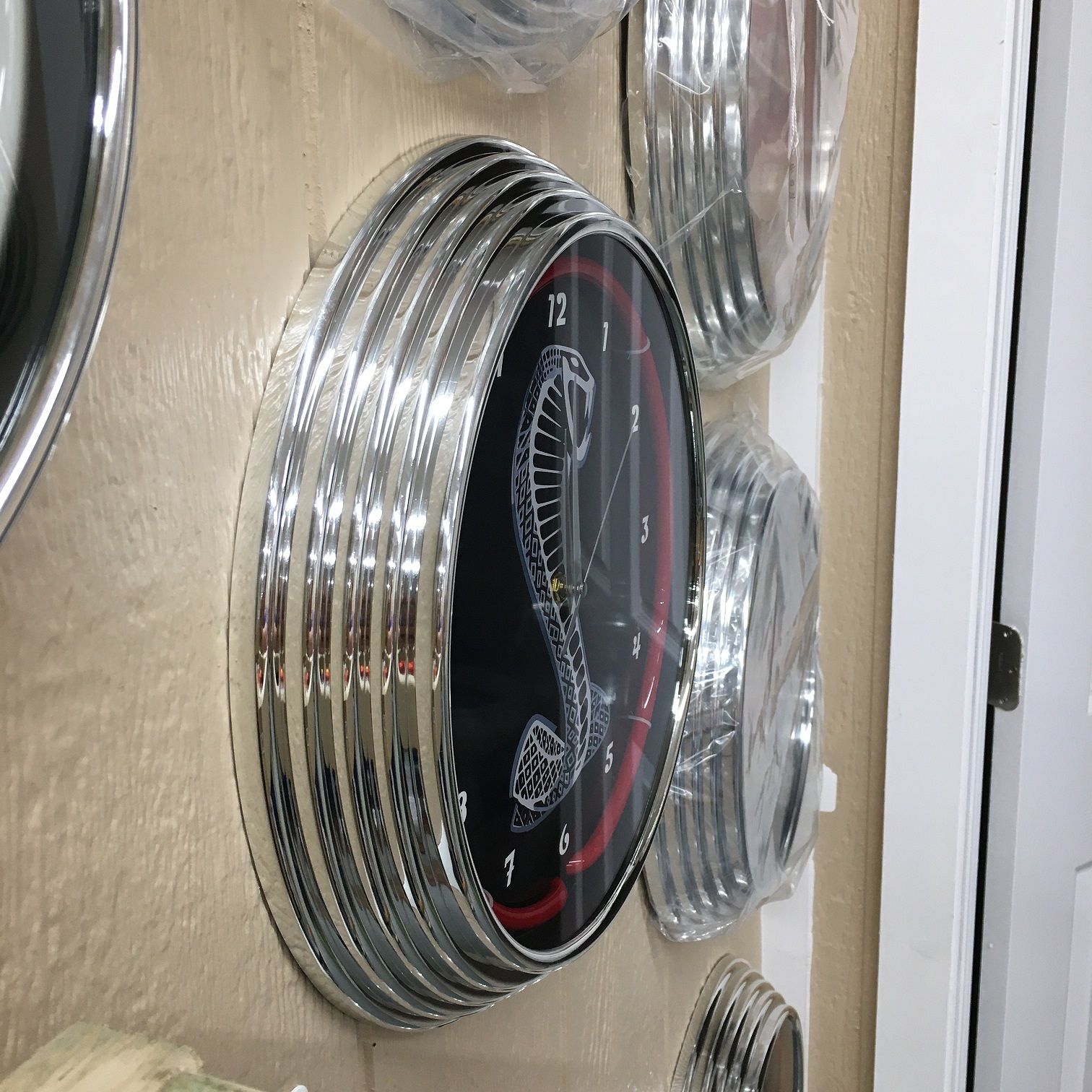 Shelby Car Neon Clock 15" / Shelby Cobra signs / neon clocks / gifts