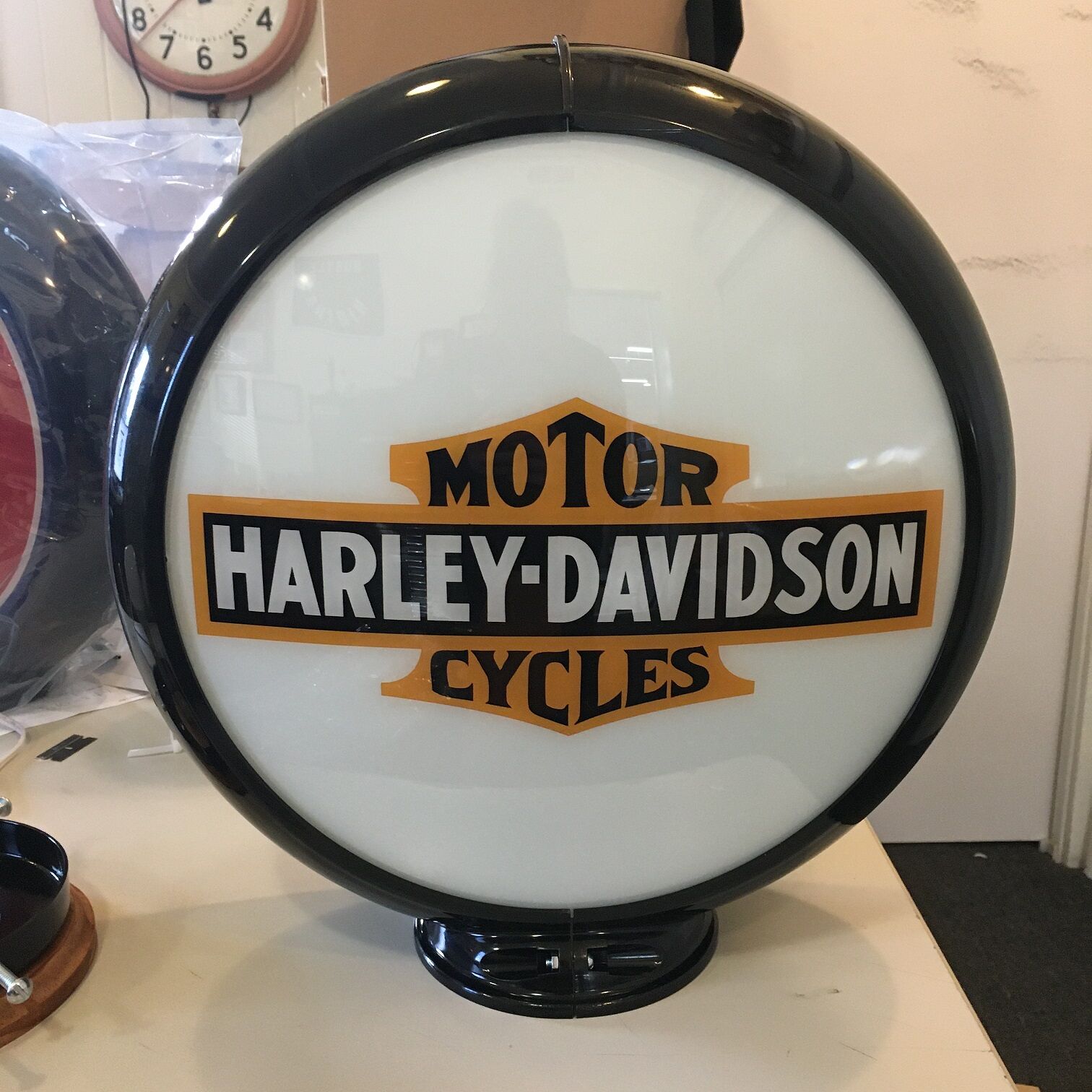 Gas Pump Globe / Motorcycle Gifts / gifts for him / gas pump globes