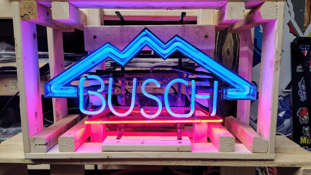 Busch Neon Original Busch Beer Neon Sign