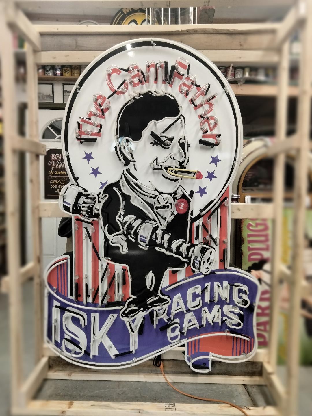 The CamFather ISKY Racing Cames Neon Sign / ISKY Racing Neon