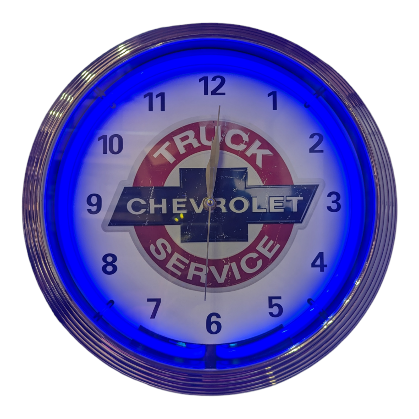 Chevrolet Trucks Neon Clock / Truck Service / Neon Clocks / Truck
