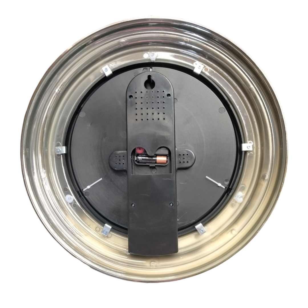 Heaven Sent Hell Bent Neon Clock / Double Bottom Neon Clock