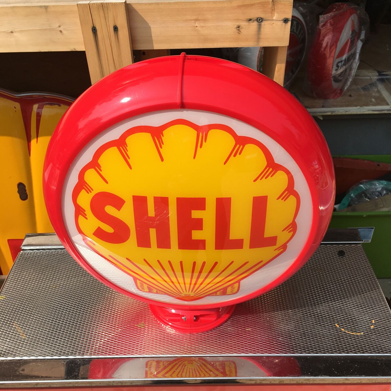 Shell Globe / Shell Gas Pump Globe / Globes / Capco Body