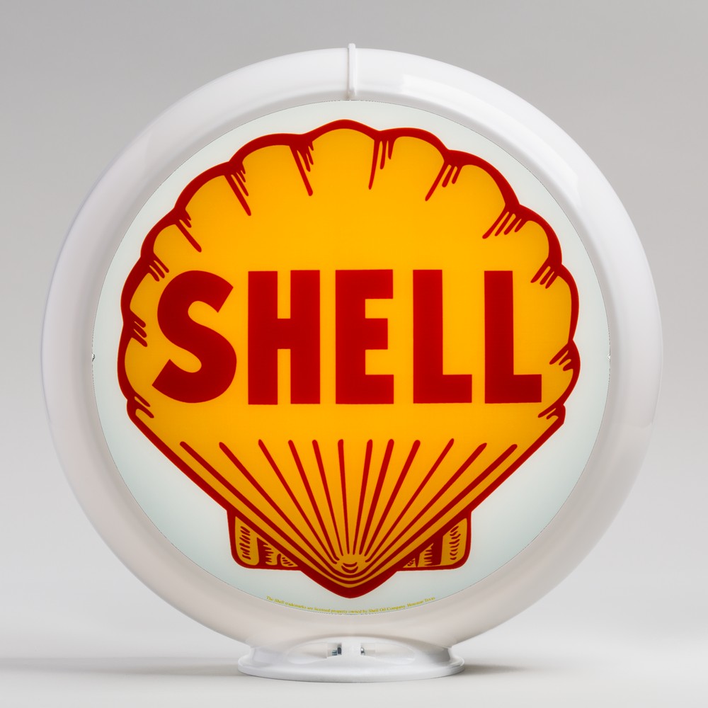 Licensed Shell Globe / Shell Gas Pump Globe / Plastic Body