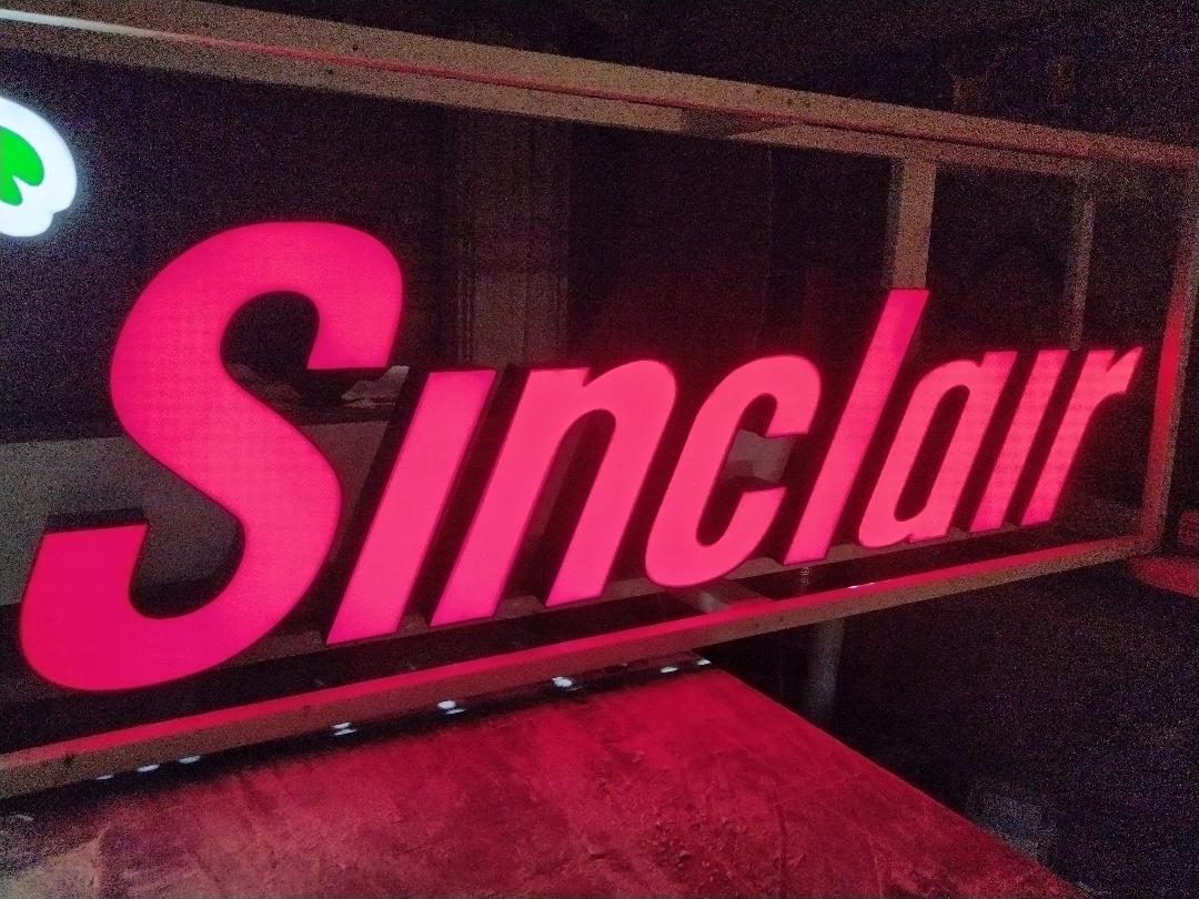 Sinclair Channel Letters / Sinclair Dealership Sign / Sinclair Signs