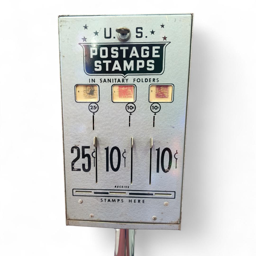 Original Vintage Postage Stamps Machine / Antique Mail USPS Machines ...