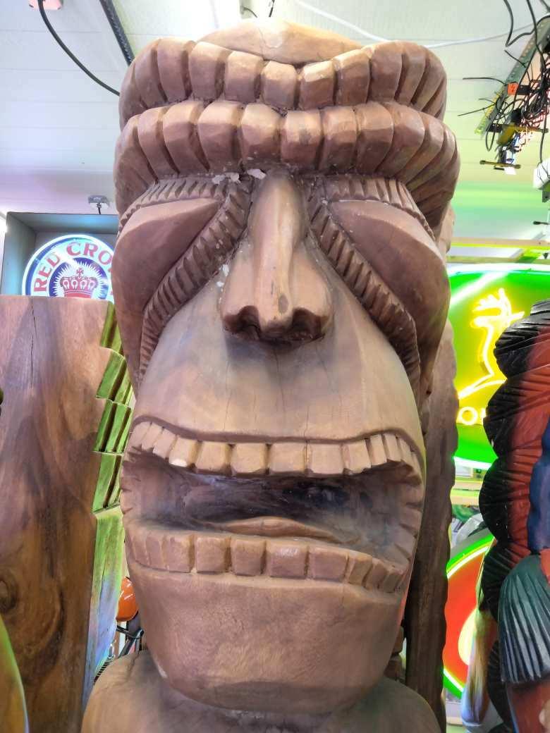 80in Tiki Statue / Wooden Tiki Statues