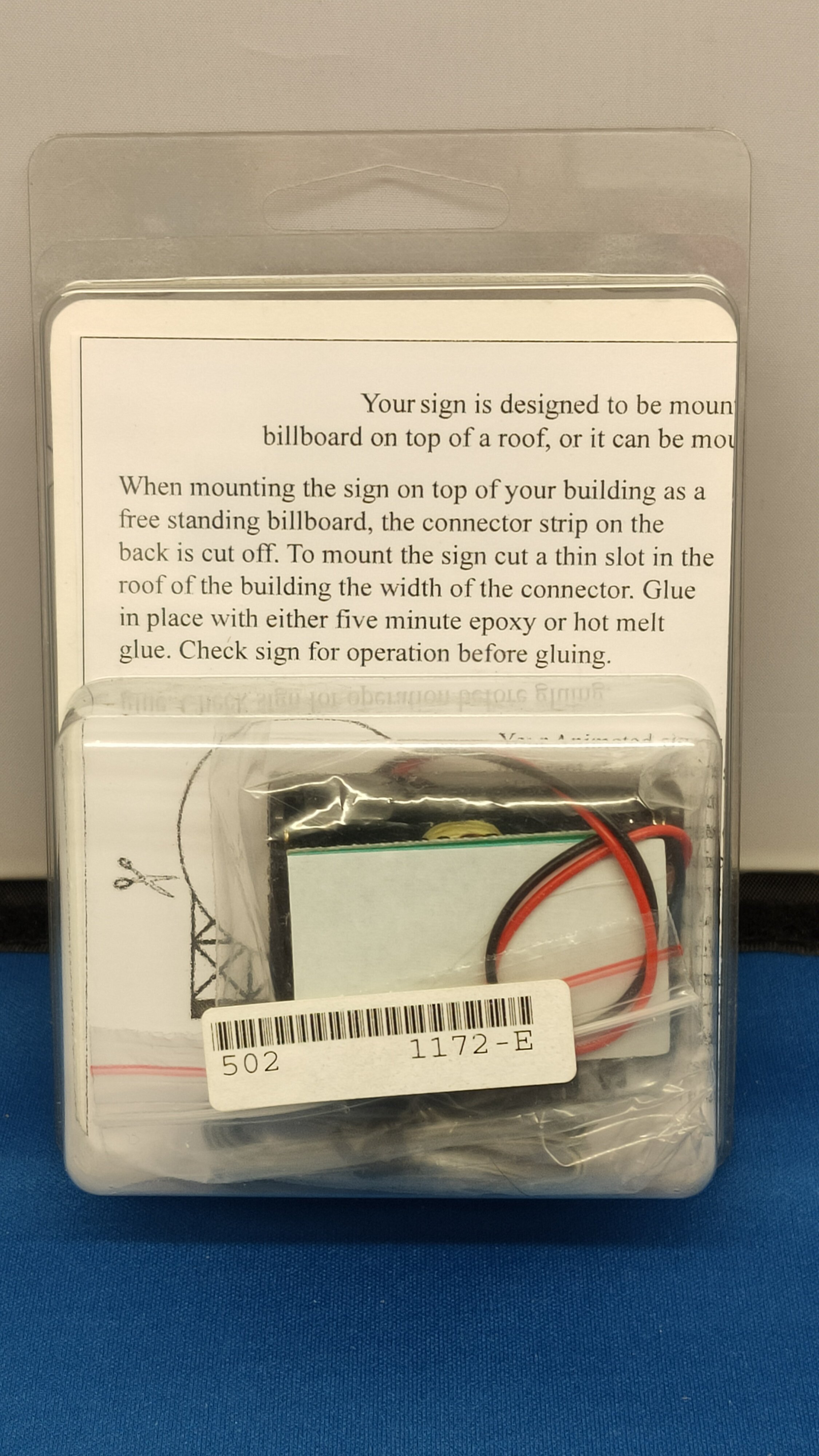 Light Works USA by Miller Engineering. Northern Pacific sign