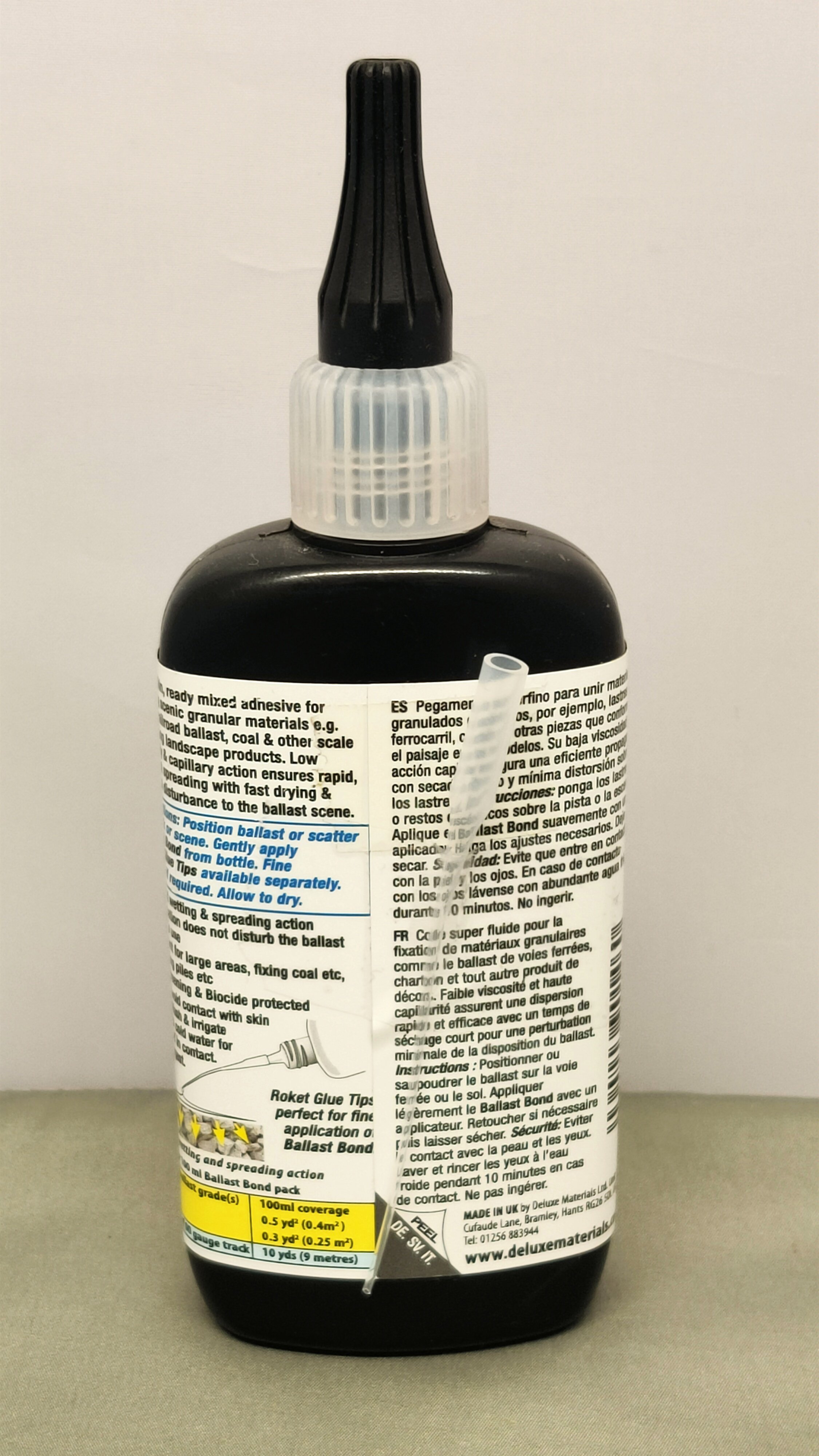 Deluxe Materials. Ballast bond liquid adhesive