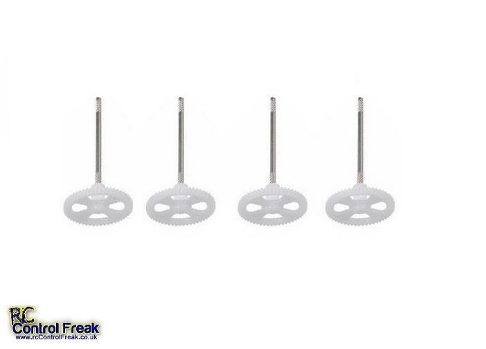 Ersatzteil-Set Für SYMA X5SC/X5SW Drohne – Propeller, Fahrwerk & Schutzgitter, Schwarz