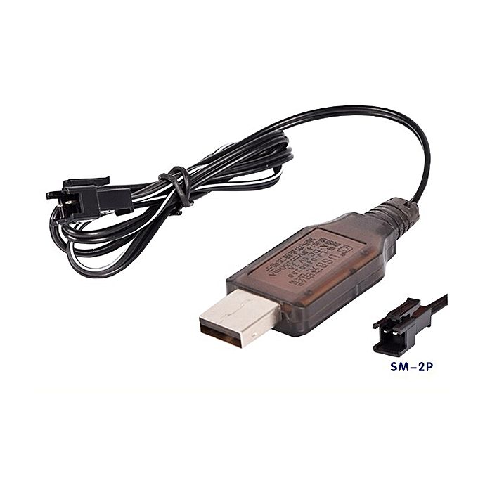 Cargador De Bater&iacute;a Rc Usb 4.8v Nicd Nimh Modelo Rc | Meses Sin Inter&eacute;s
