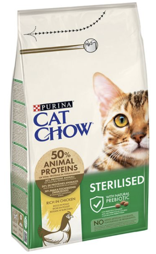 Cat Chow Sterilised -Adult 15KG