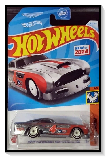 Hot Wheels Aston Martin DB4GT High-Speed Edition – 1:64 Modellauto, Ca. 7 Cm, Für Sammler