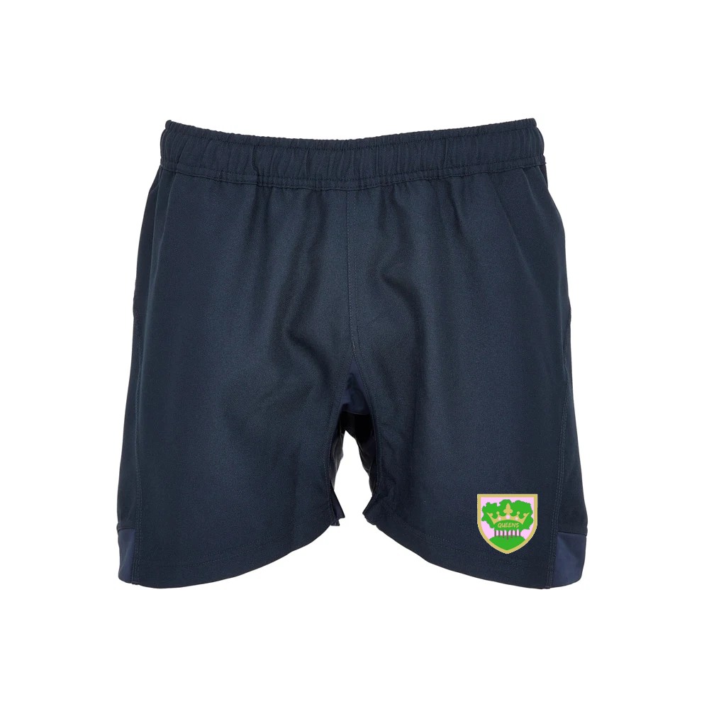 Queens Pro Rugby Shorts - Navy